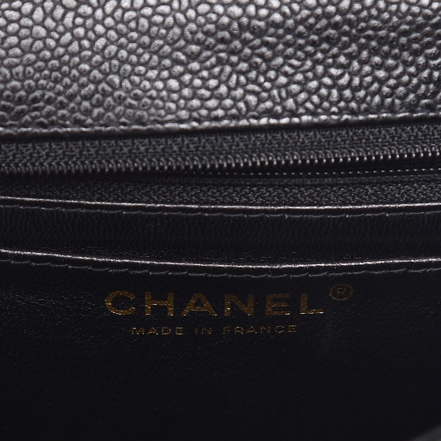 Chanel Caviar Quilted Mini Square Flap Black 6 of 8