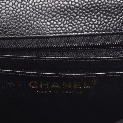 Chanel Caviar Quilted Mini Square Flap Black 6 of 8