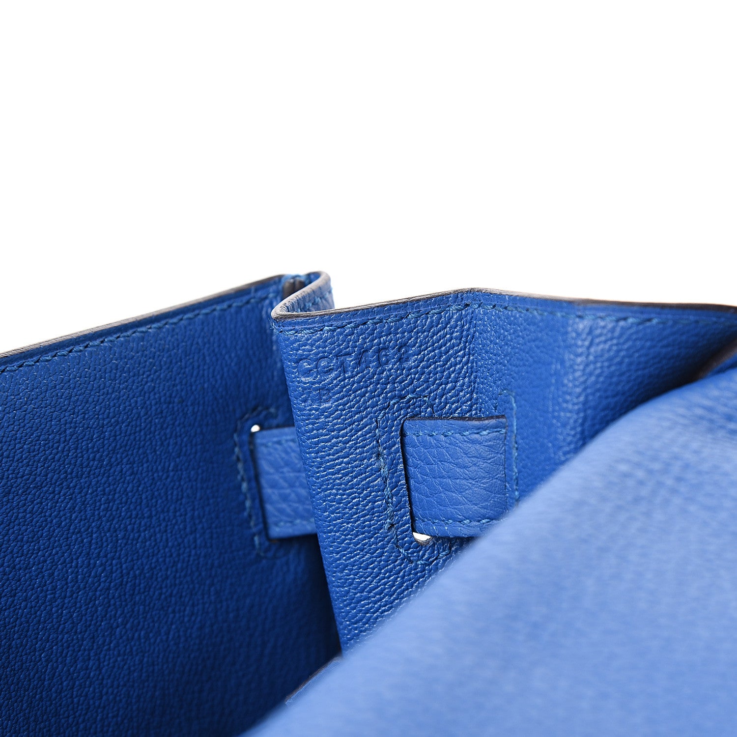 Hermes Togo Kelly Retourne 32 Bleu Zellige 6 of 7