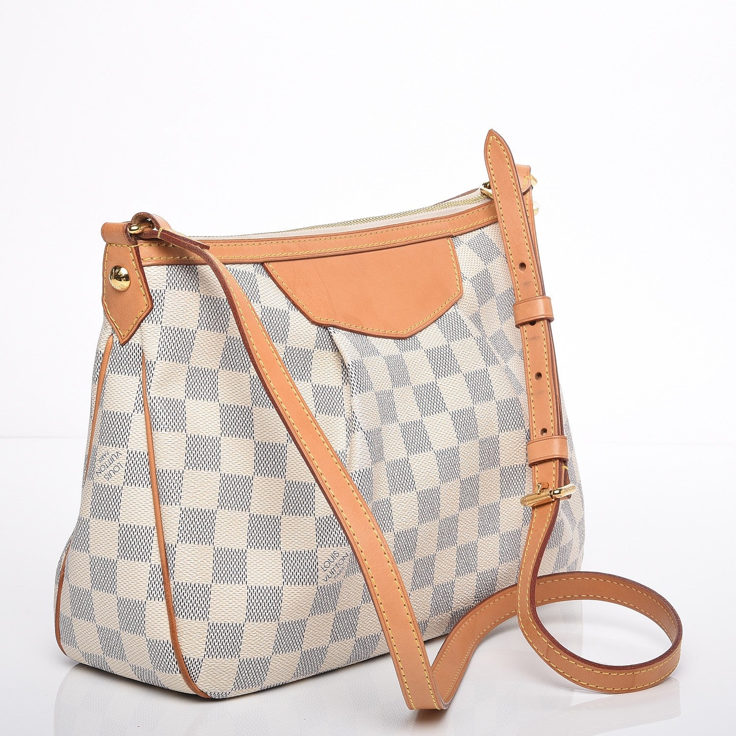 Louis Vuitton Damier Azur Siracusa PM 3 of 7