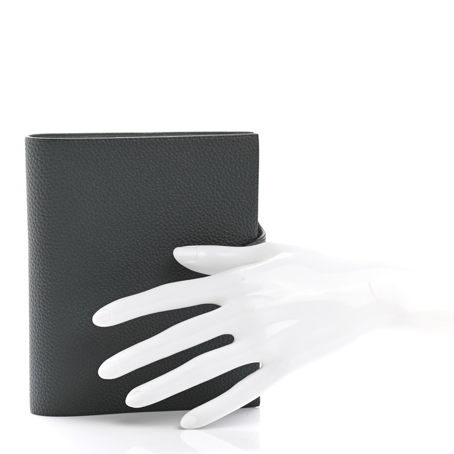 Hermes Togo Ulysse PM Notebook Cover Etain 2 of 7