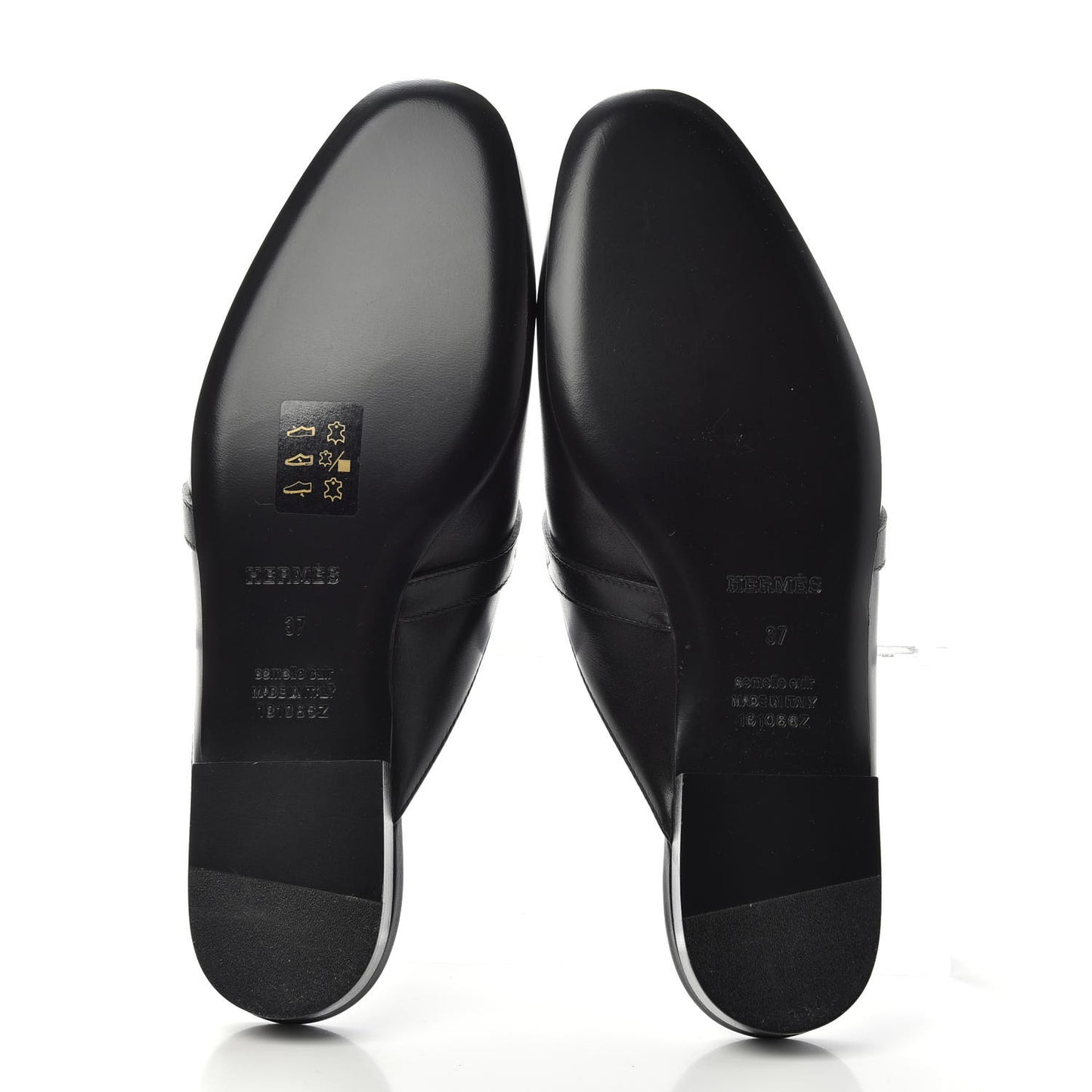 Goatskin Oz Mules 37 Black