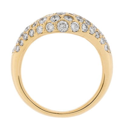 Parker & West by FASHIONPHILE 18K Yellow Gold Diamond 1.23ctw Ring 50 5.5 5 of 9