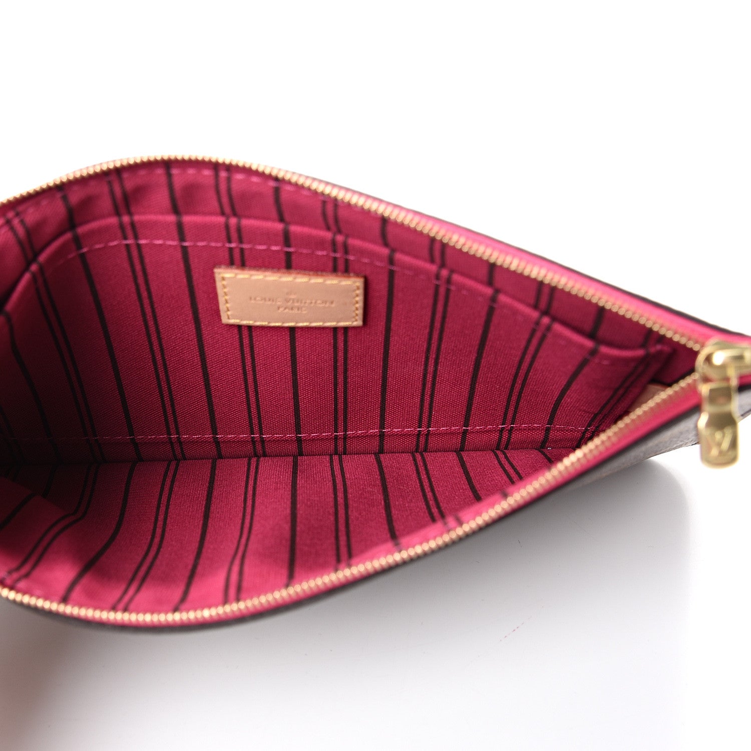 Louis Vuitton Monogram Neverfull MM GM Pochette Pivoine 4 of 11
