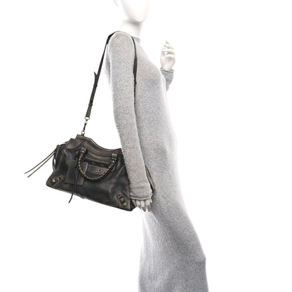 Balenciaga Used Calfskin Rust Hardware Neo Classic City Black 2 of 13