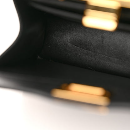 Fendi Shiny Nappa Petite Peekaboo I SEE U Satchel Black 12 of 16