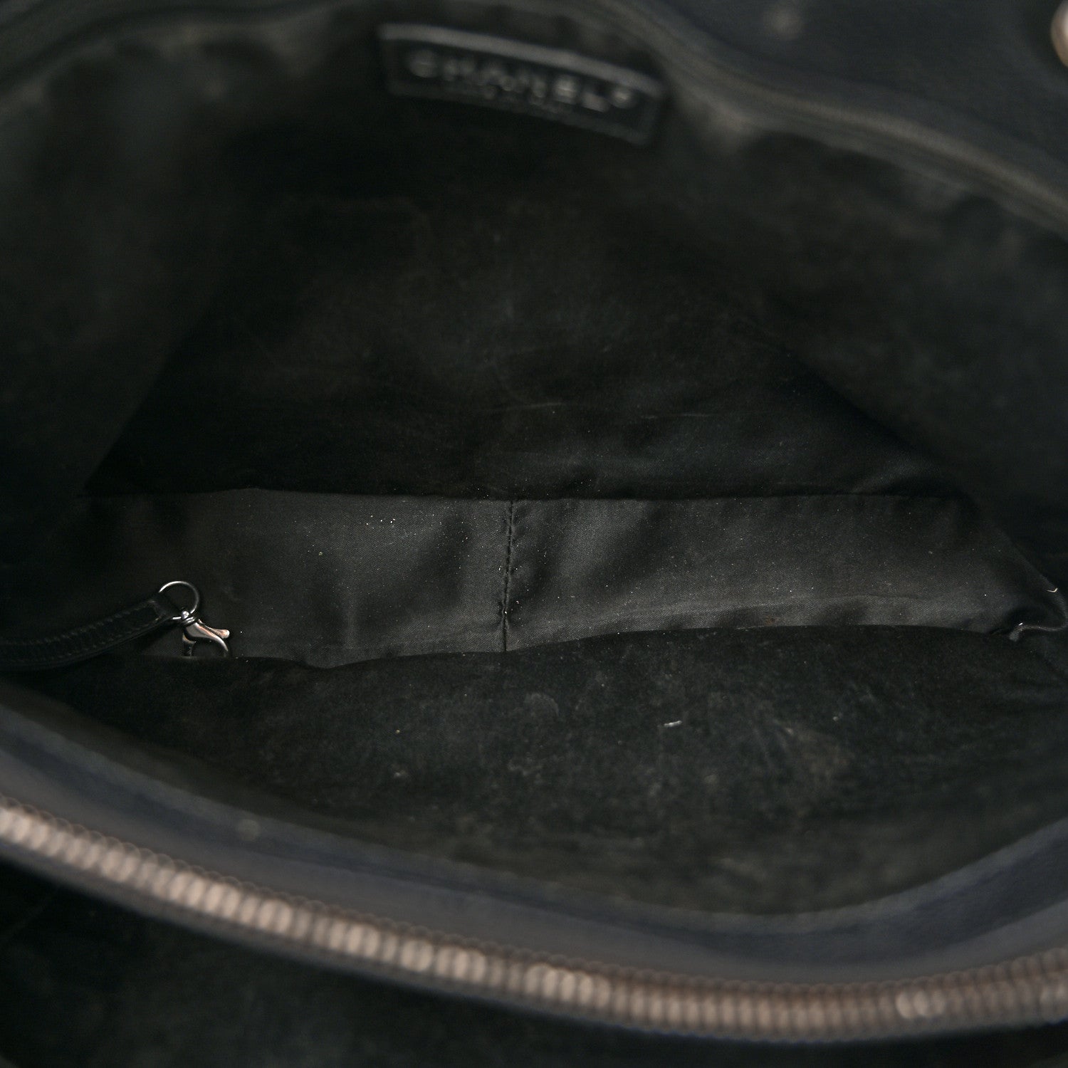 Chanel Caviar Quilted Grand Shopping Tote GST Black 5 of 15