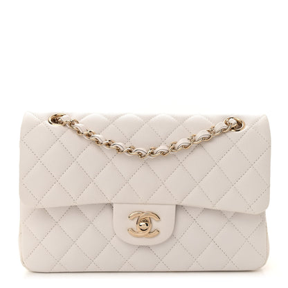 Chanel Caviar Quilted Small Double Flap White 1 of 11