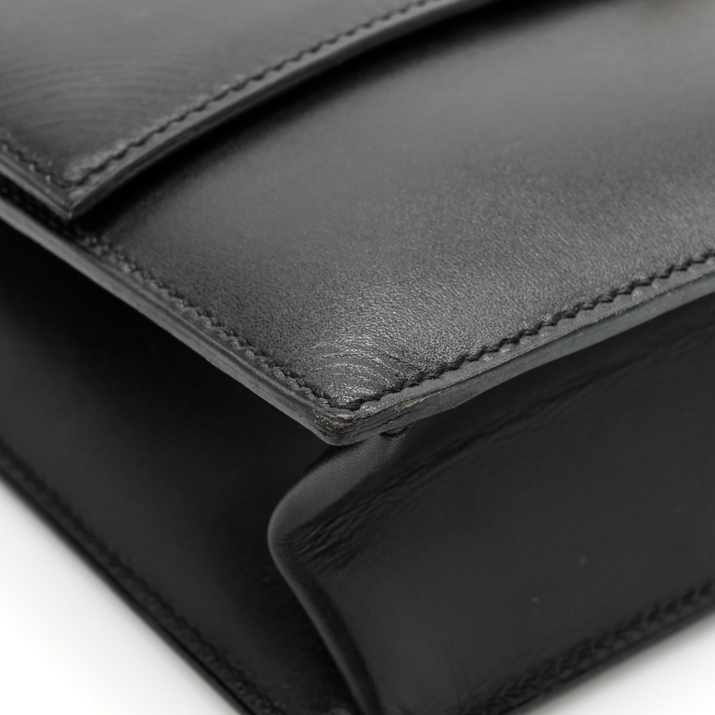 Box Verrou Clutch Black