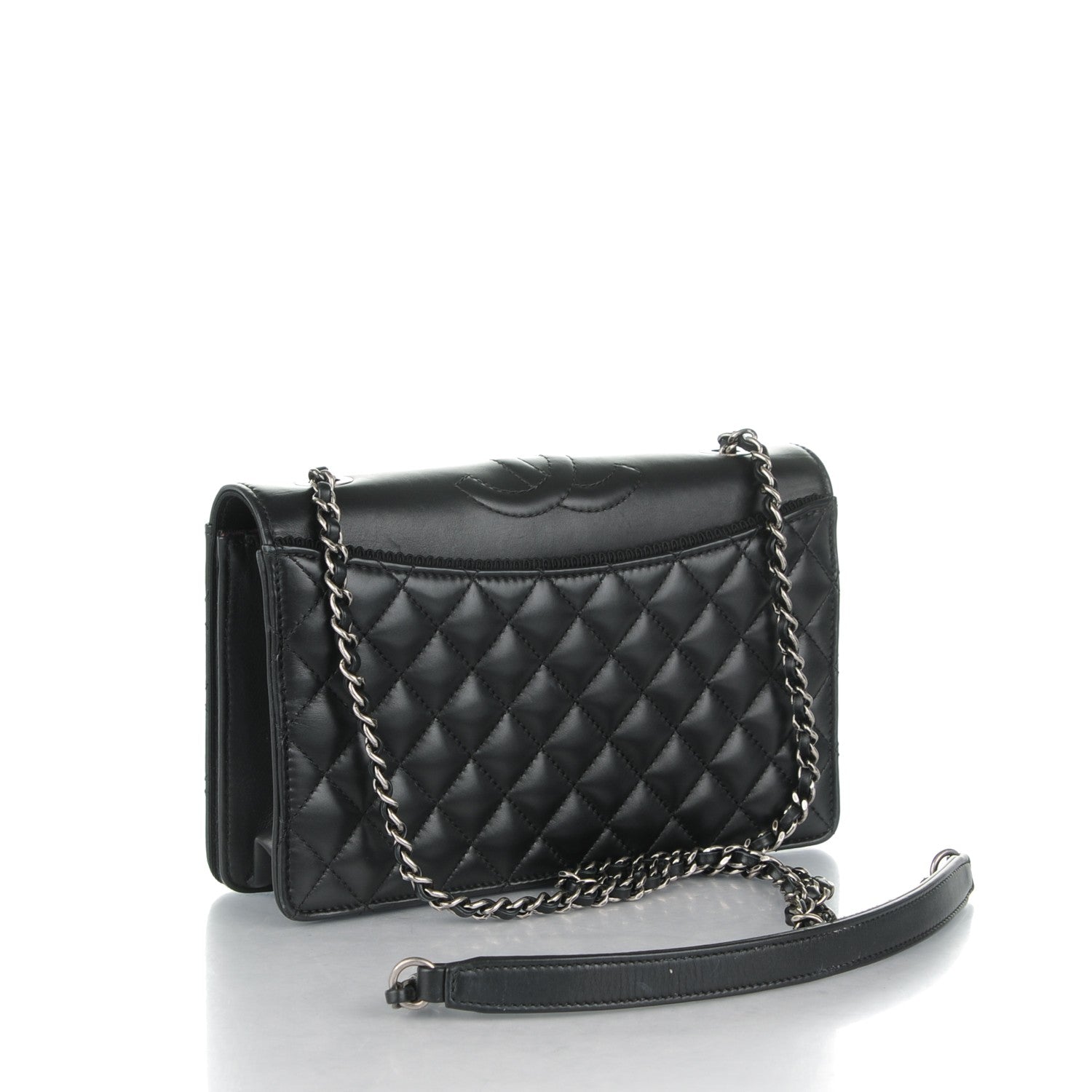 Chanel Calfskin Quilted Small Ballerine Flap Black 3 of 10