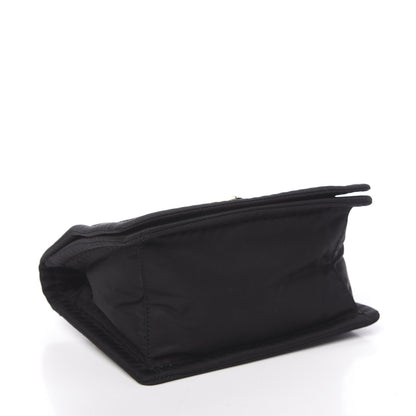 Prada Nylon Tessuto Chain Shoulder Bag Black 5 of 10