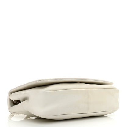 Chanel Calfskin Metal Mosaic Flap White 4 of 12