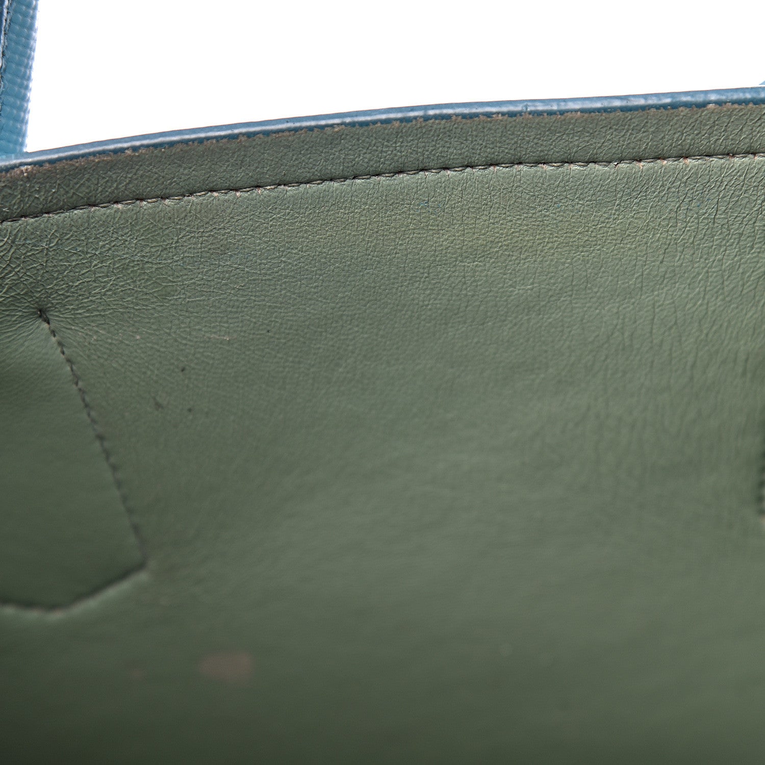 Prada Saffiano Cuir Small Double Bag Turchese 17 of 31