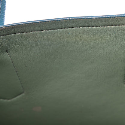Prada Saffiano Cuir Small Double Bag Turchese 17 of 31