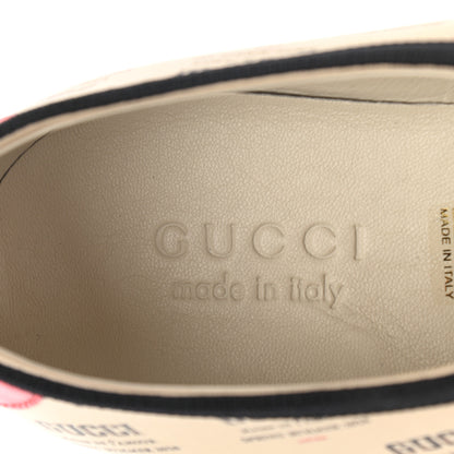 Gucci Calfskin Stamp Print Mens Falacer Sneakers 9 Soy 7 of 9