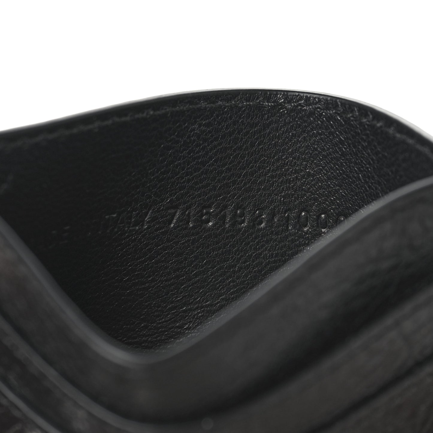 Agneau Le Cagole Card Holder Black