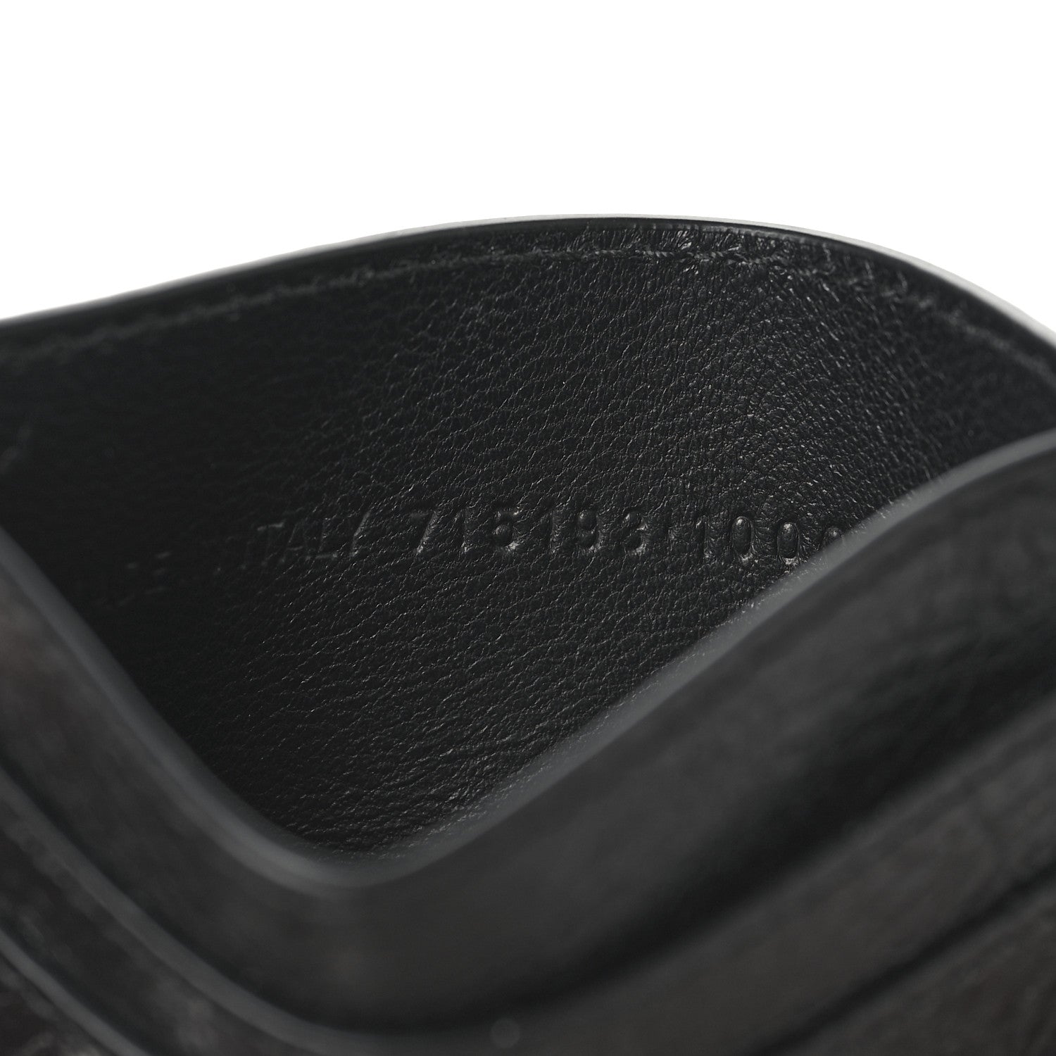 Balenciaga Agneau Le Cagole Card Holder Black 7 of 7