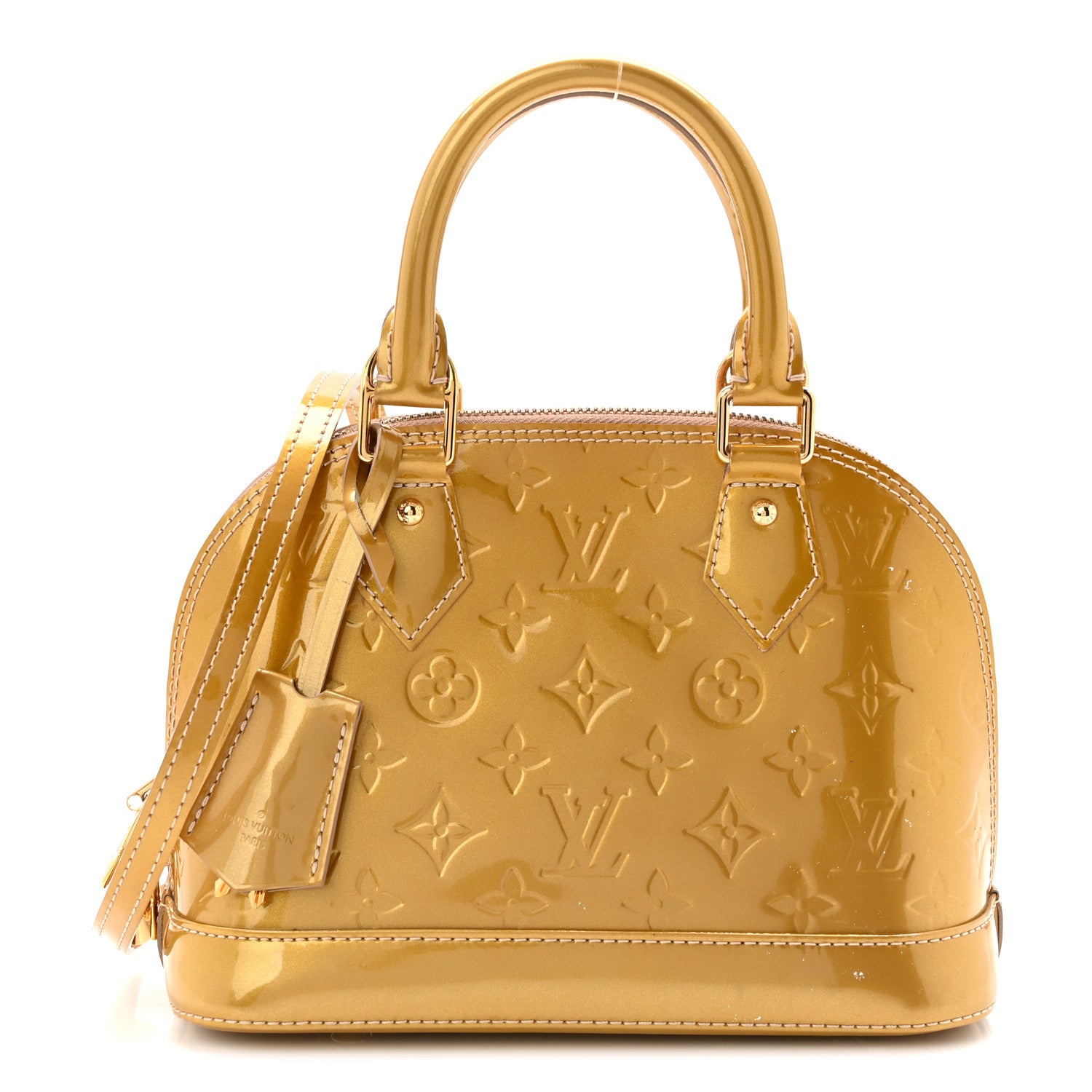 Louis Vuitton Vernis Alma BB Mordore 1 of 10
