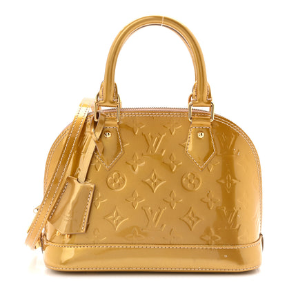 Louis Vuitton Vernis Alma BB Mordore 1 of 10