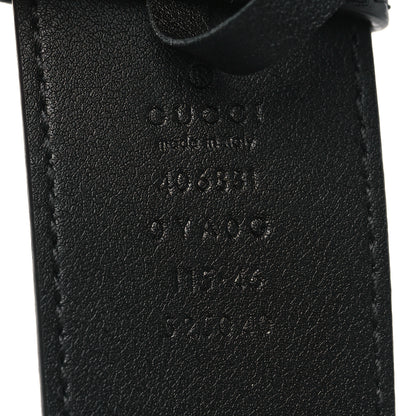 Gucci Calfskin Double G 40mm Belt 115 46 Black 4 of 6