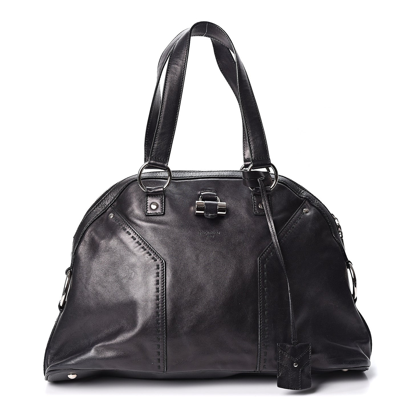 Calfskin Large Muse Black