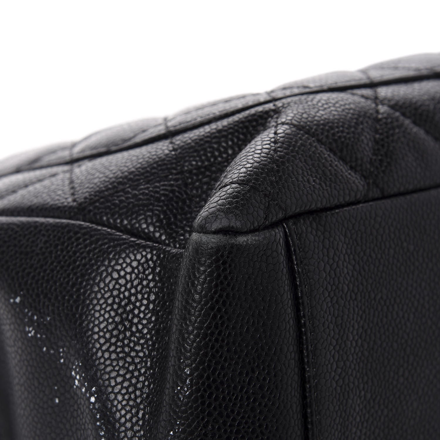 Chanel Caviar Quilted Grand Shopping Tote GST Black 16 of 17