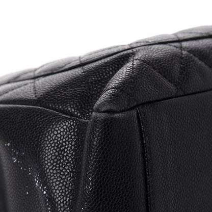 Chanel Caviar Quilted Grand Shopping Tote GST Black 16 of 17