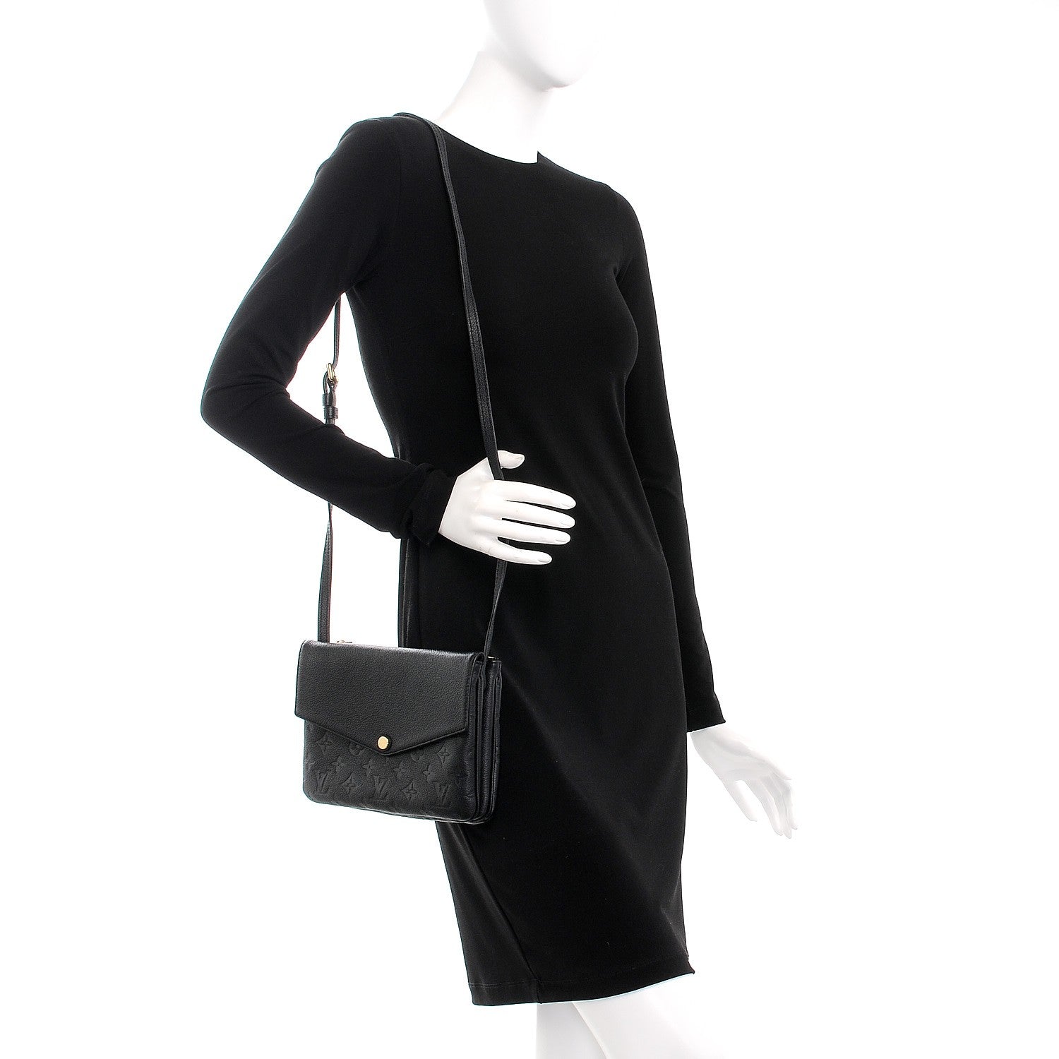 Louis Vuitton Empreinte Twice Black 2 of 9