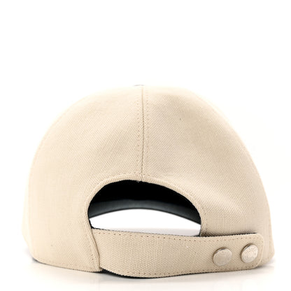 Hermes Cotton Tess Pop Cap 58 Ecru Marine 6 of 10
