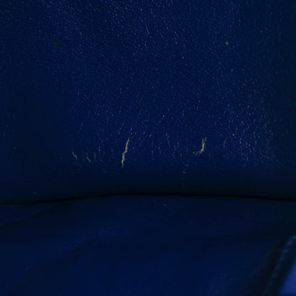 Celine Suede Medium Phantom Luggage Royal Blue 14 of 15