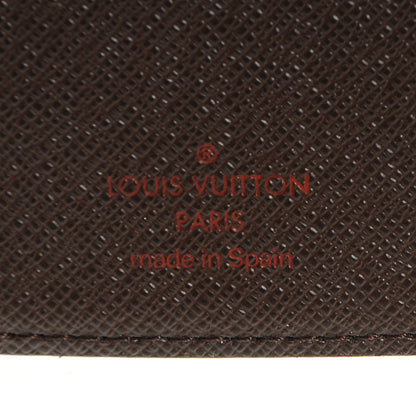 Louis Vuitton Damier Ebene Small Ring Agenda 7 of 8