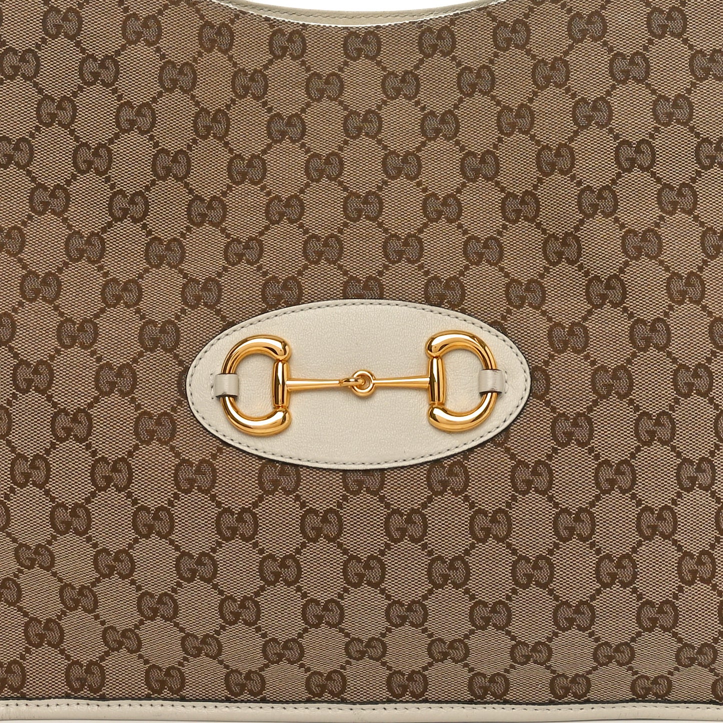 Monogram New Sakai Calfskin Lux Horsebit 1955 Tote Beige Ebony Mystic White