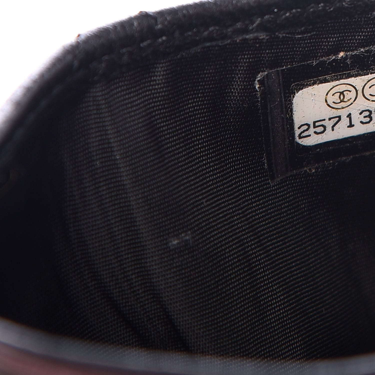 Chanel Lambskin Quilted Card Holder Black 8 of 8