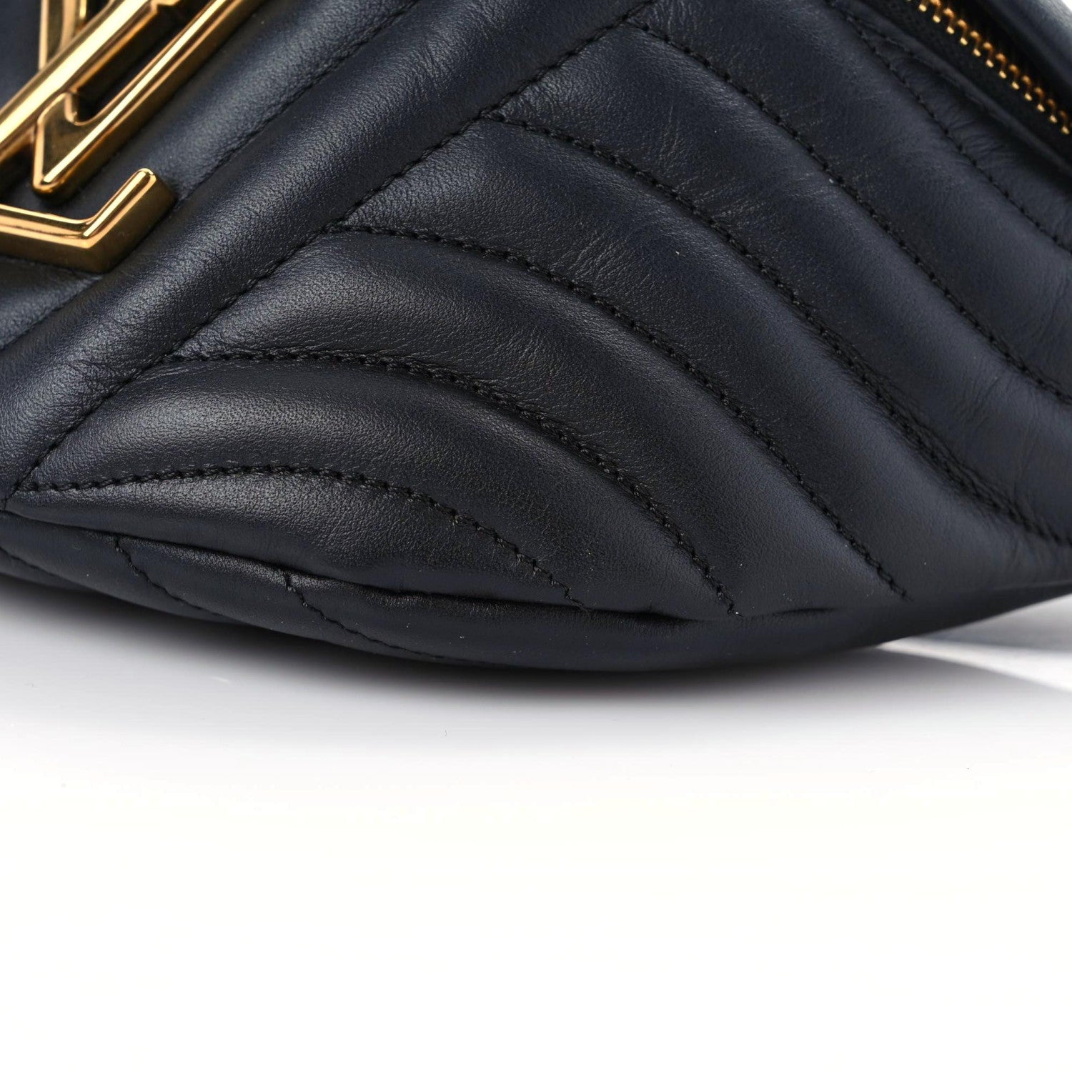Louis Vuitton Calfskin Quilted New Wave Bumbag Black 8 of 9