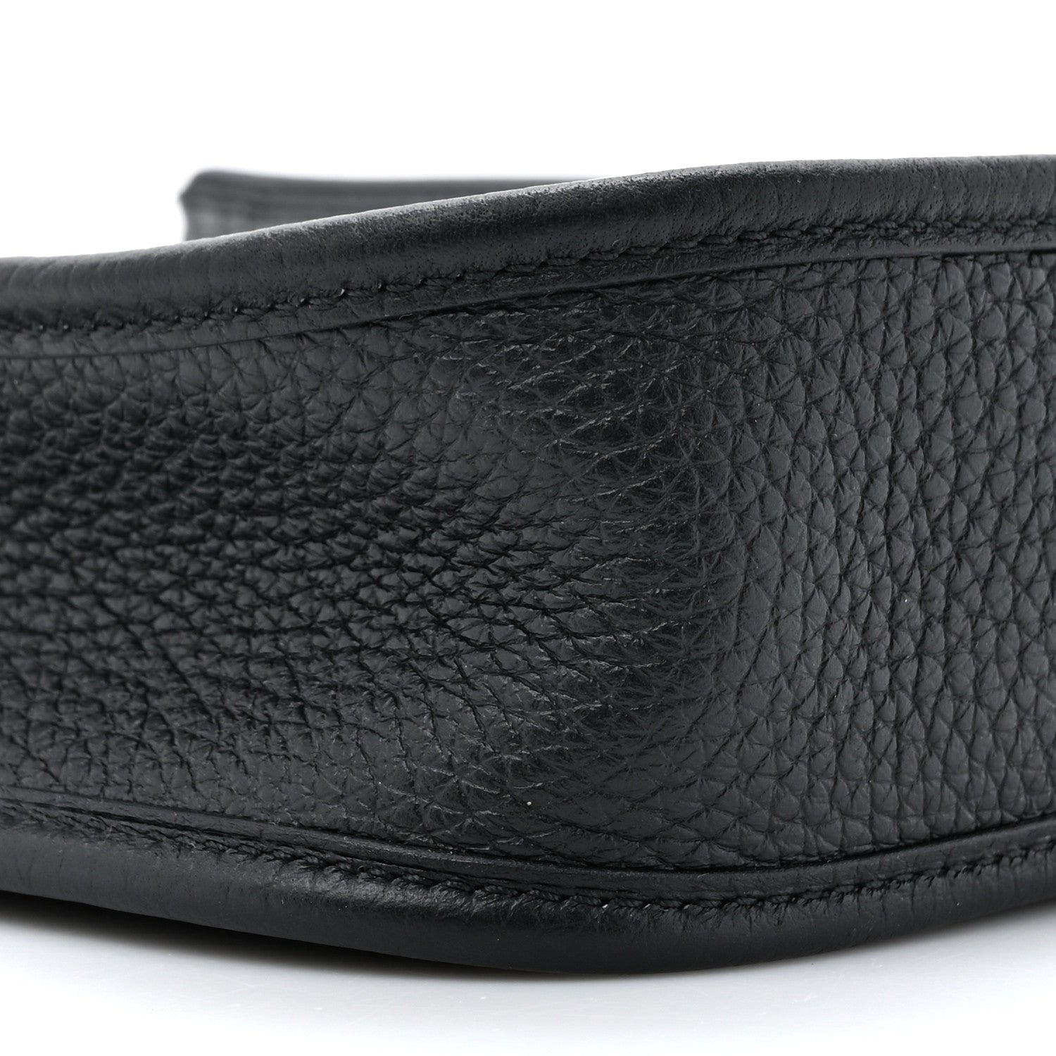 Hermes Taurillon Clemence Evelyne TPM Black 10 of 11