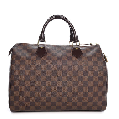 Louis Vuitton Damier Ebene Speedy 30 1 of 7