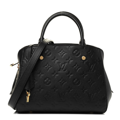 Louis Vuitton Empreinte Montaigne BB Black 1 of 4