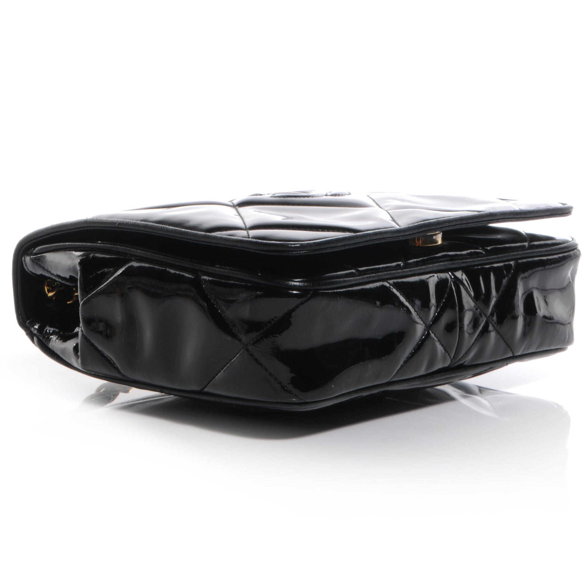 Chanel Patent CC Mini Flap Black 3 of 8