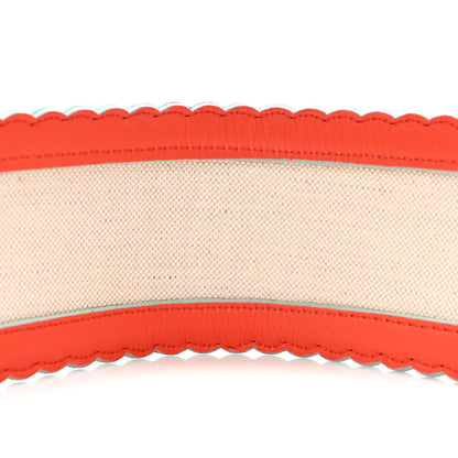 Fendi Canvas Studded Printed Strap You Orange Multicolor 4 of 4