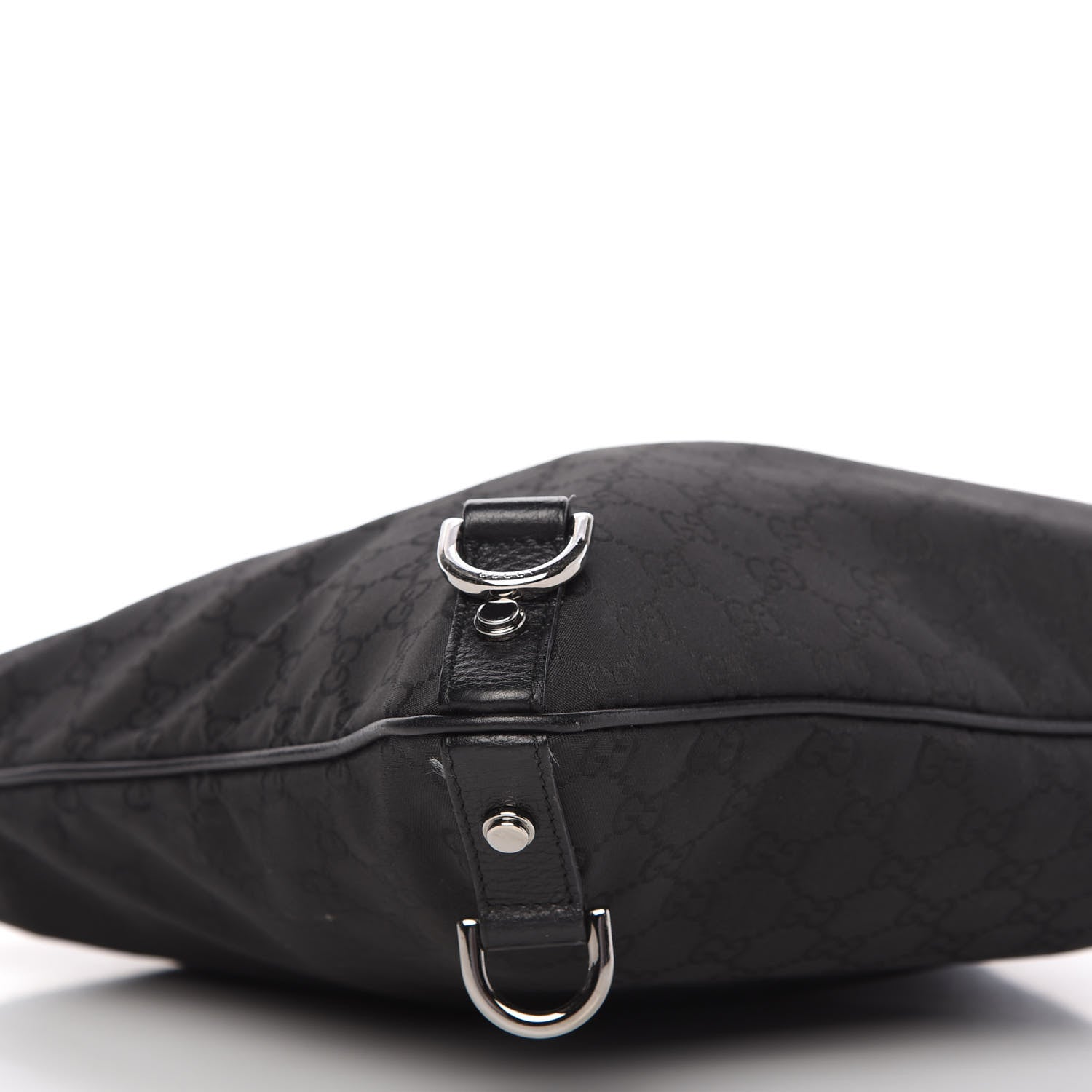 Gucci Monogram Abbey Messenger Bag Black 6 of 10