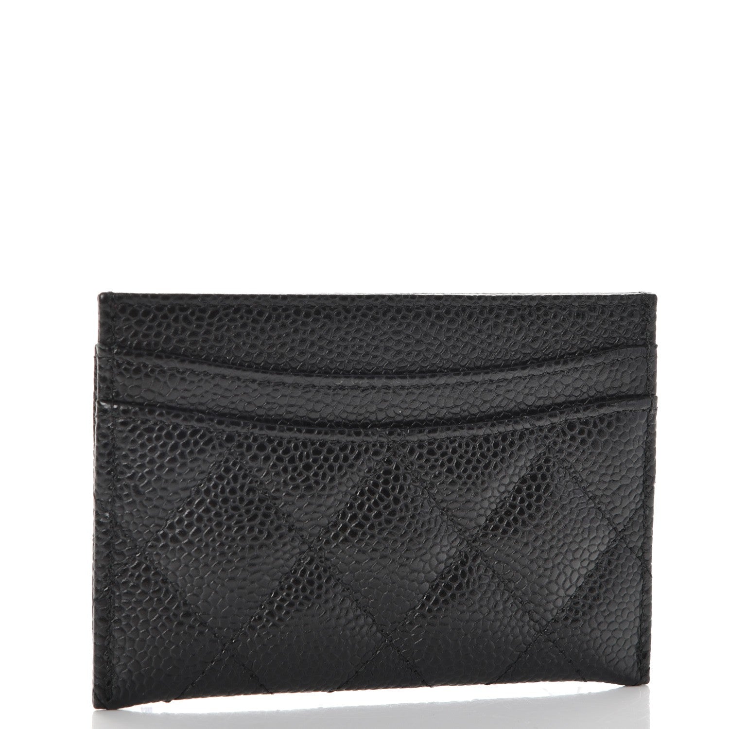 Chanel Caviar Quilted Card Holder Black 3 of 9