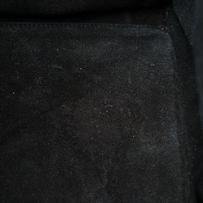 Celine Crocodile Embossed Calfskin Large Phantom Luggage Black 14 of 21