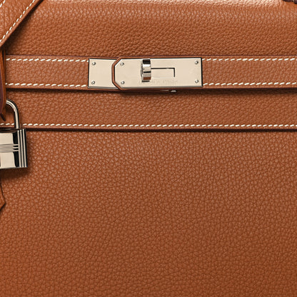 Hermes Togo Kelly Retourne 32 Gold 8 of 11