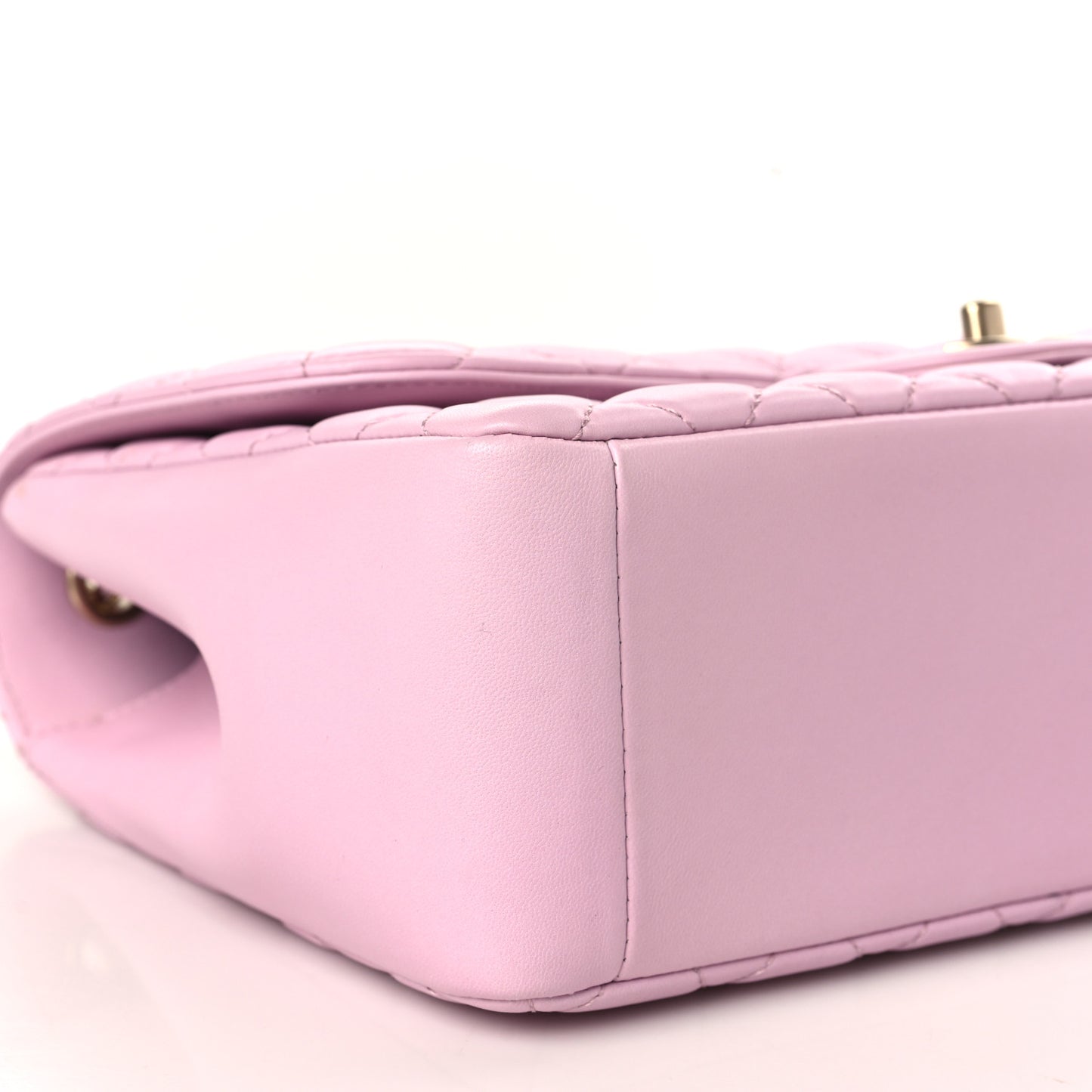 Lambskin Quilted Medium Mademoiselle Chic Flap Pink