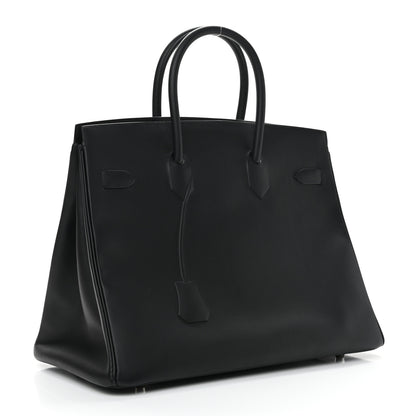 Hermes Swift Birkin Shadow 35 Black 3 of 10