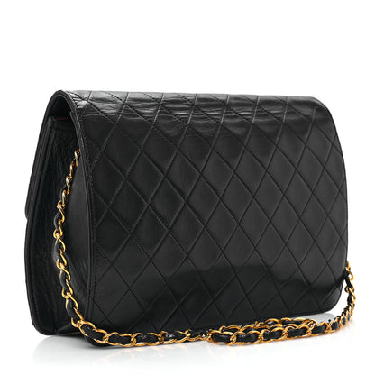 Chanel Lambskin Quilted Small Single Flap Black 3 of 13