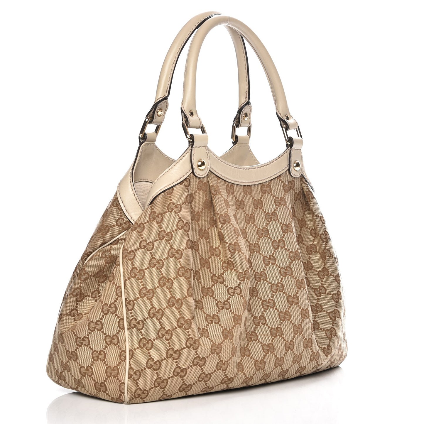 Monogram Medium Sukey Tote Off White