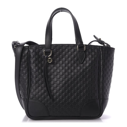 Gucci Microguccissima Small Bree Tote Black 1 of 9