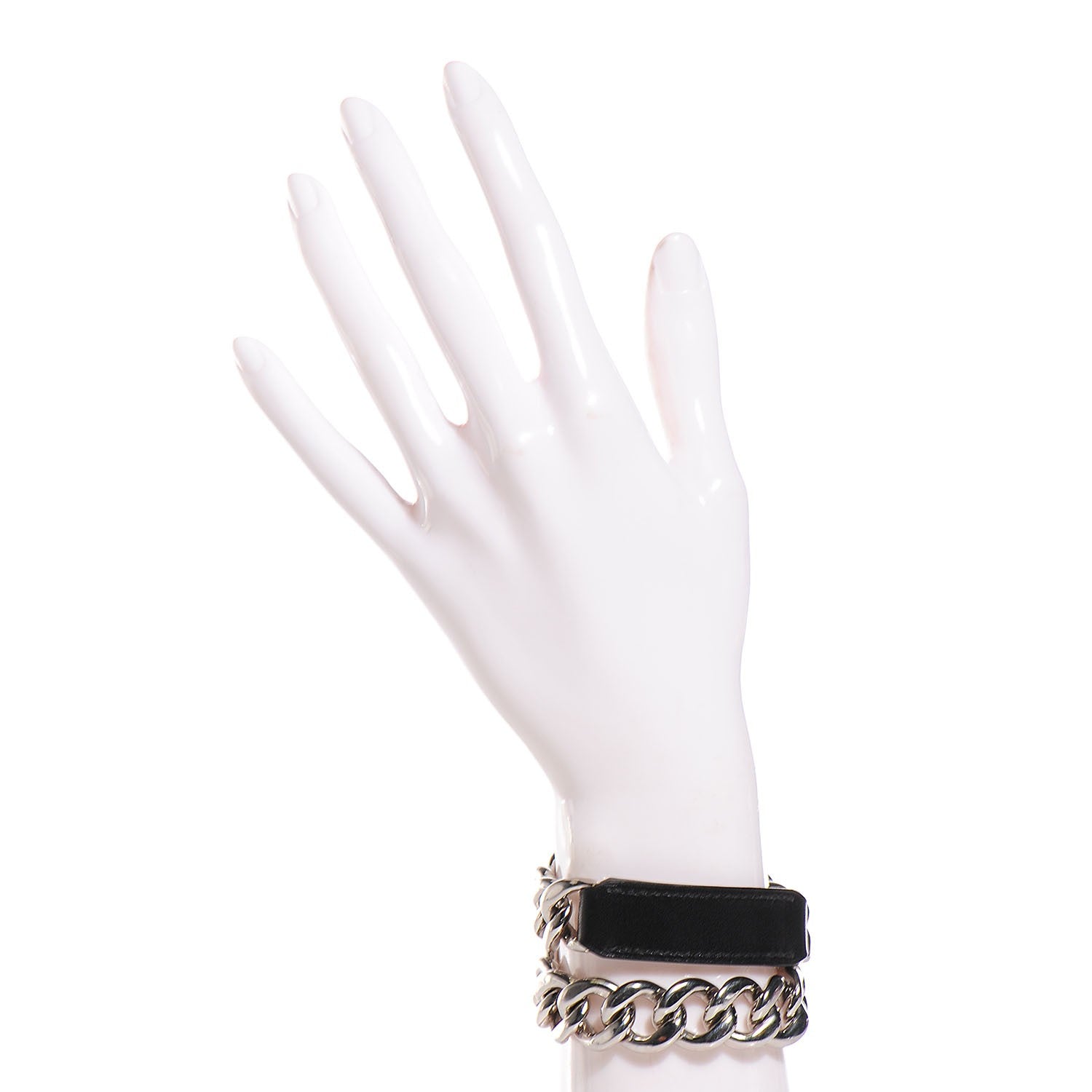 Hermes Chamonix Double Tour Bracelet M Black 2 of 5