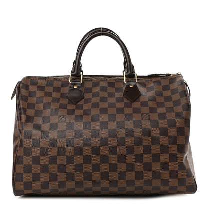 Louis Vuitton Damier Ebene Speedy 35 1 of 11